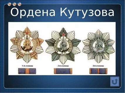 Полки ордена кутузова