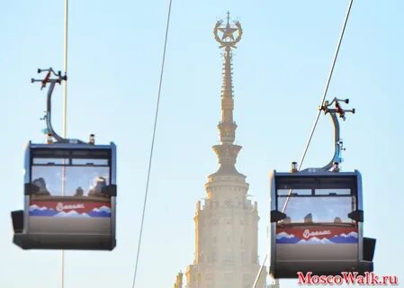 Канатная дорога на воробьевых как добраться