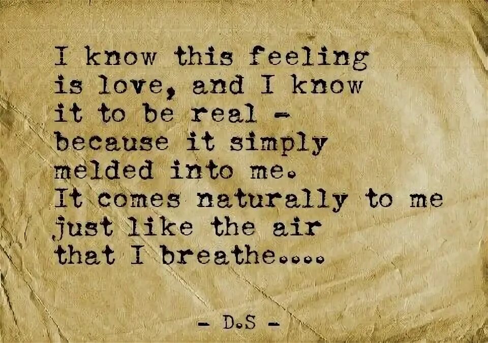Come to me feel with me
