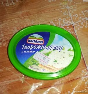 Плавленый сыр с зеленью