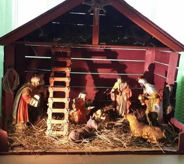Рождественский вертеп для дома