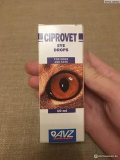 Глазные ципровет для кошек