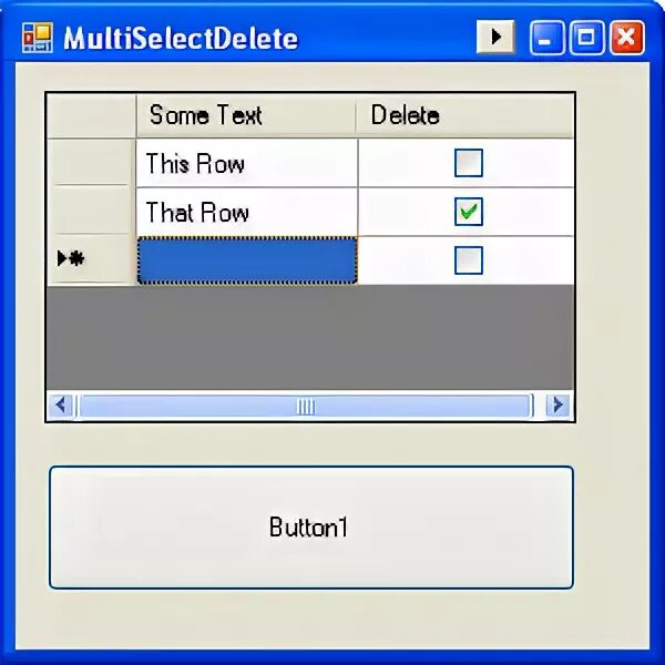 Remove checked. Remove checked