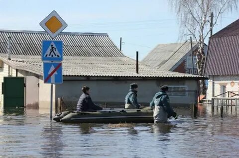 Ситуация наводнений в тюменской обл