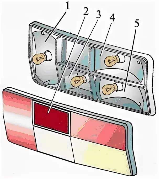 Устройство заднего фонаря. Схема светодиодного заднего фонаря на ауди. Конструкция блок фары ваз 2107. Устройство заднего фонаря. Задние фары камаз 4310.