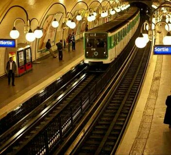 Метро Парижа Фото Станций.