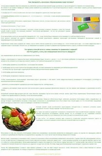 Продукты повышающие кислотность