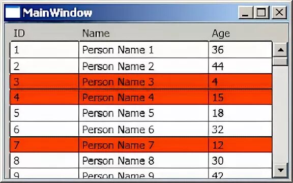 Wpf datagrid столбцы. Wpf datagrid столбцы