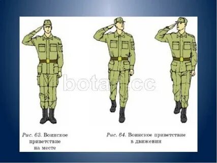 Какой рукой отдается приветствие
