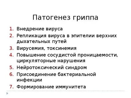 Описание вируса гриппа