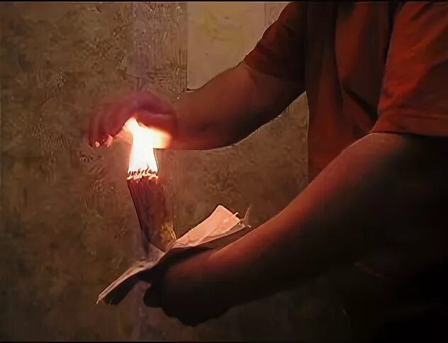 Как обжечь свечи