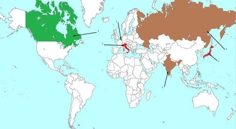 3 континентальные страны
