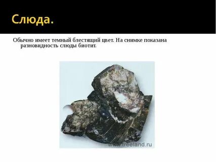 Сообщение о слюде 2 класс кратко