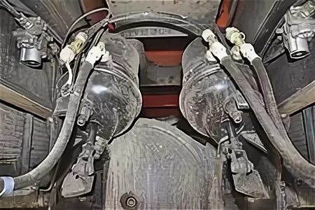 Как снять энергоаккумулятор на камазе без воздуха ᐉ Приводы управления тормозами