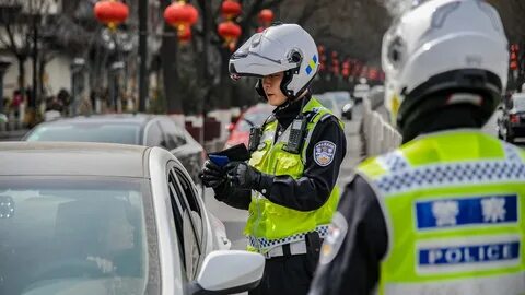 Traffic policeman
