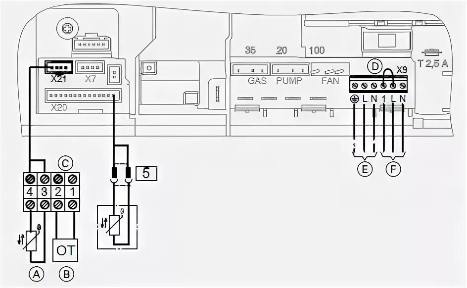 Viessmann Vitodens 100-w схема электрическая. Vitopend 100-w схема подключения. Схема подключения термостата к котлу Viessmann Vitopend 100. Viessmann Vitopend 100 схема платы.