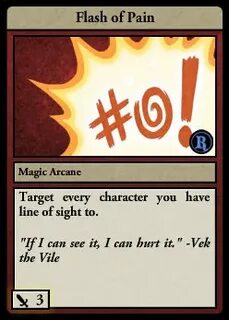 Cards of pain