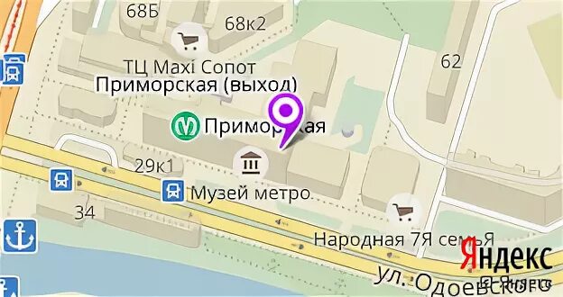 Ул одоевского 29