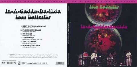 Iron Butterfly - In-A-Gadda-Da-Vida (1968) MFSL UDSACD 2118 Re-up.