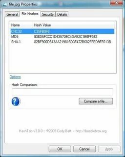 Hash names