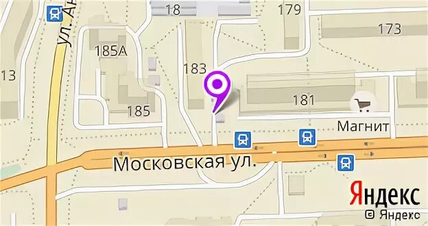 Карта московский 25