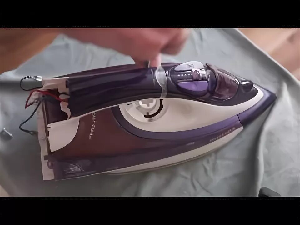 Как разобрать и почистить утюг Tefal от накипи внутри - Мастер Пайки