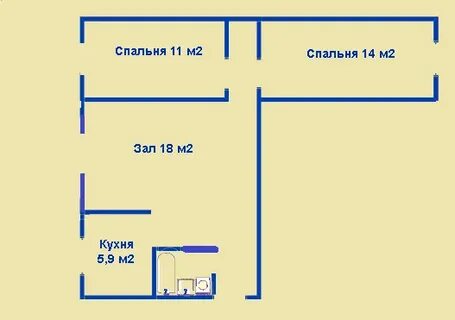 Трехкомнатные квартиры в октябрьском районе