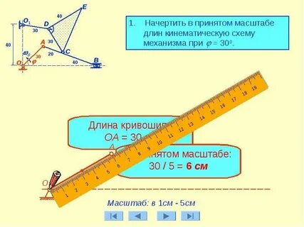 Принять масштаб