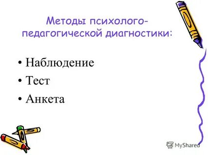 Наблюдение за тестом