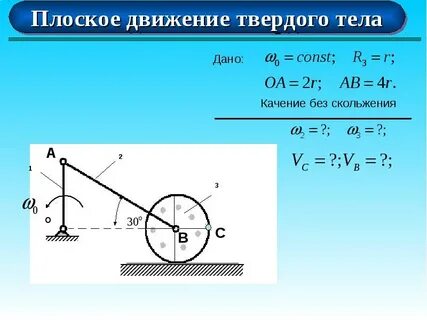 Движение без скольжения