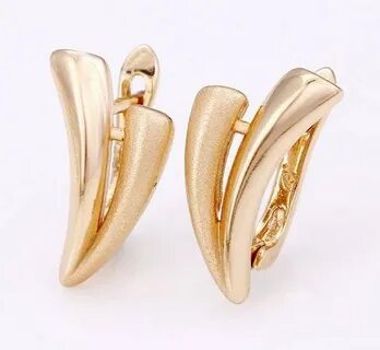 Сережки медицинские золота