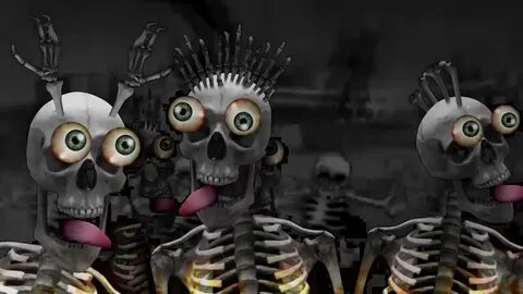 Scary skeletons remix