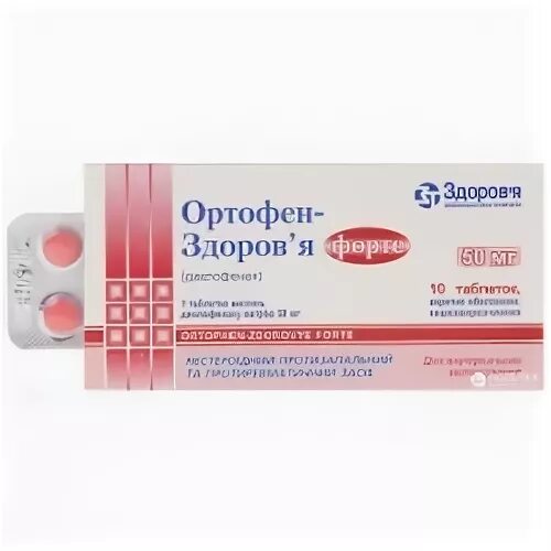 Ортофен аналоги