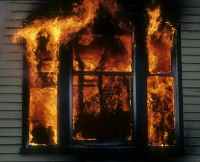 To be on fire