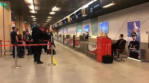 Регистрация в аэропорту кольцово