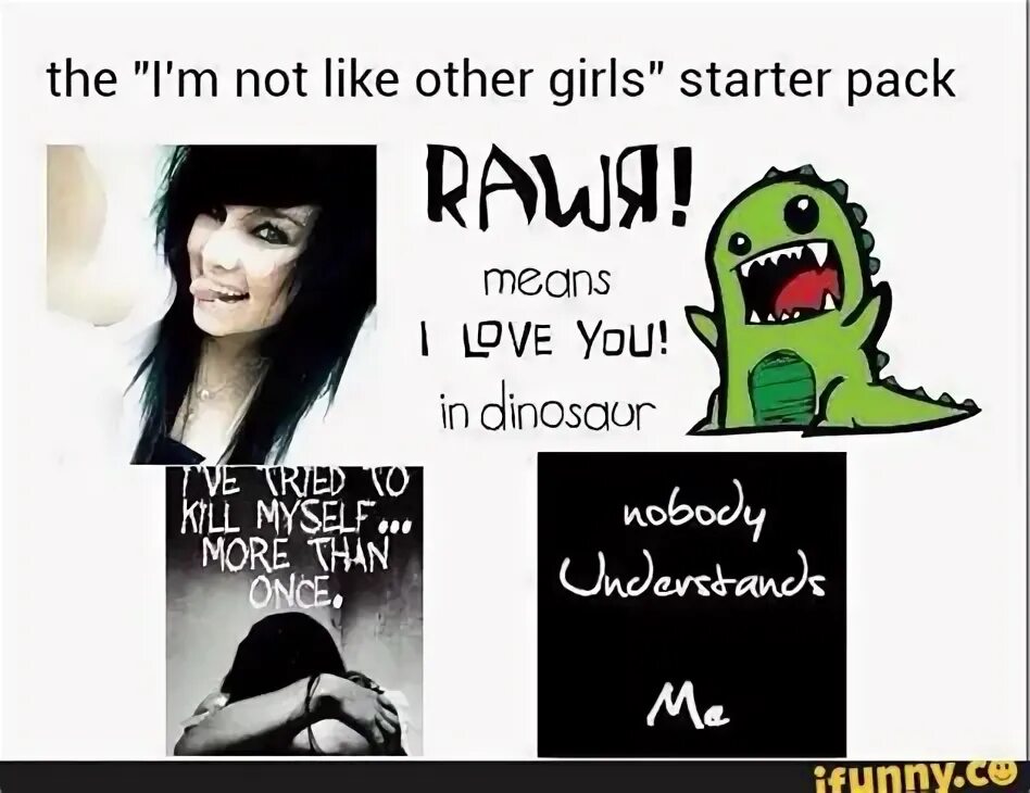 Other girls me. Rawr Мем. I'M not like other girls. Im not like other girls meme. Im not like other girls im not.