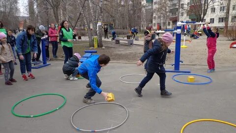 Игровая программа для детей на улице весной