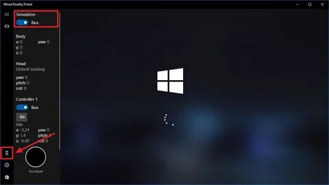 Mixed reality portal