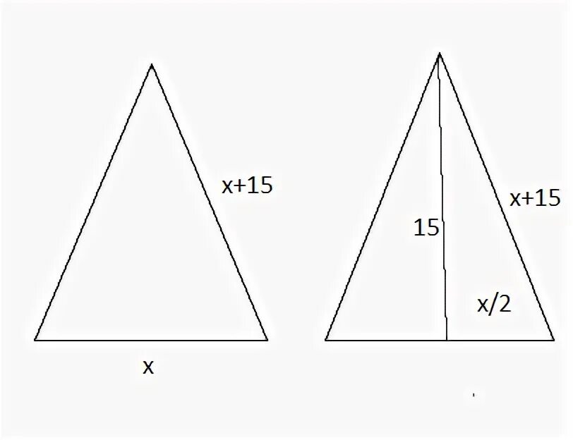 В равнобедренном треугольнике основание равно 24 а боковое. Катеты прямоугольного треугольника равны 15 и 20. Боковая сторона равнобедренного треугольника равна. Высота проведенная к стороне равнобедренного треугольника. В равнобедрннном треугольникетоснование.