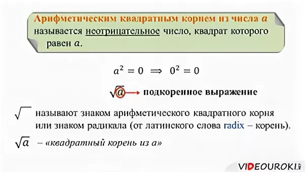 В каком классе изучают корни