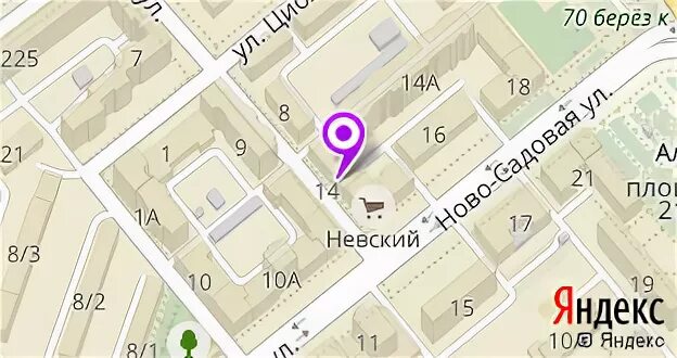 Карта самары новая садовая