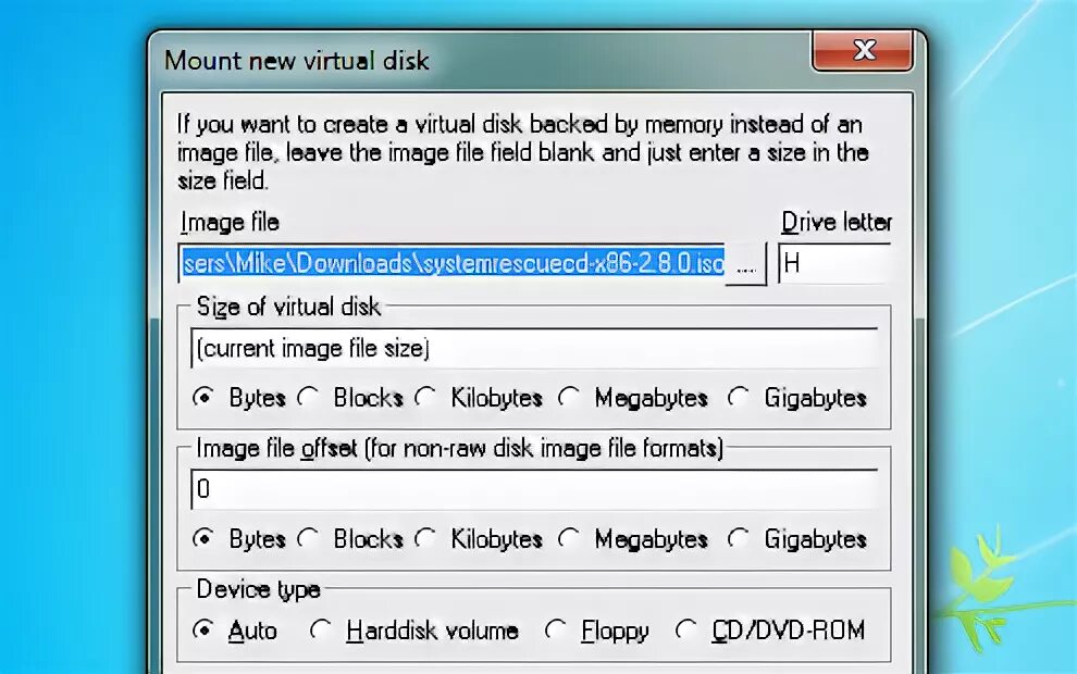 Imdisk virtual. Imdisk virtual