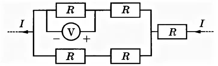 5 одинаковых резисторов сопротивлением 1 ом