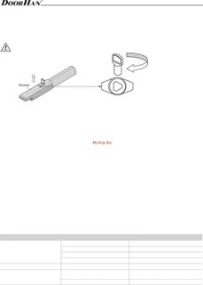 Doorhan swing инструкция