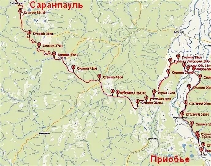 Маршрут приобье. Саранпауль на карте. саранпауль хмао на карте. среднее приобье на карте.