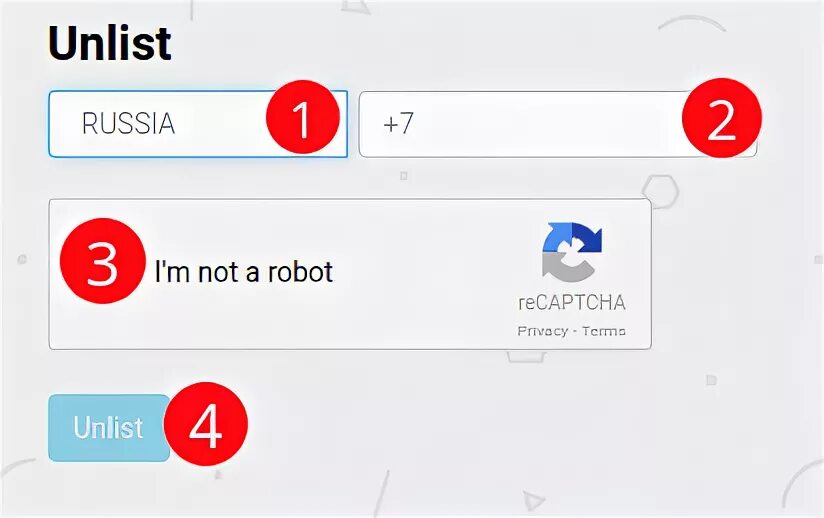 Unlist getcontact