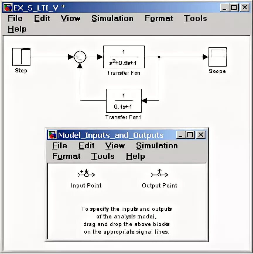 Input point. Simulink блок input. input point и output point в матлабе. inputs outputs модель. пример решения простейших задач в симулинк матлаб.