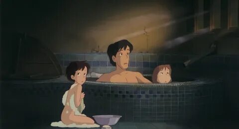 Мой сосед Тоторо. кадры из фильма. 