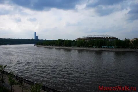 Лужники москва река
