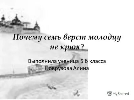 Собаке верст не крюк